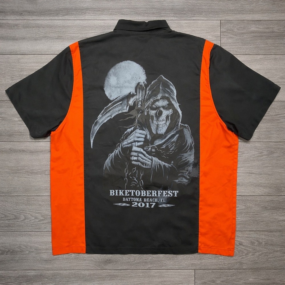 Bikers Pride Biketoberfest 2017 Daytona BIKE WEEK Shirt Mens 4XL Black